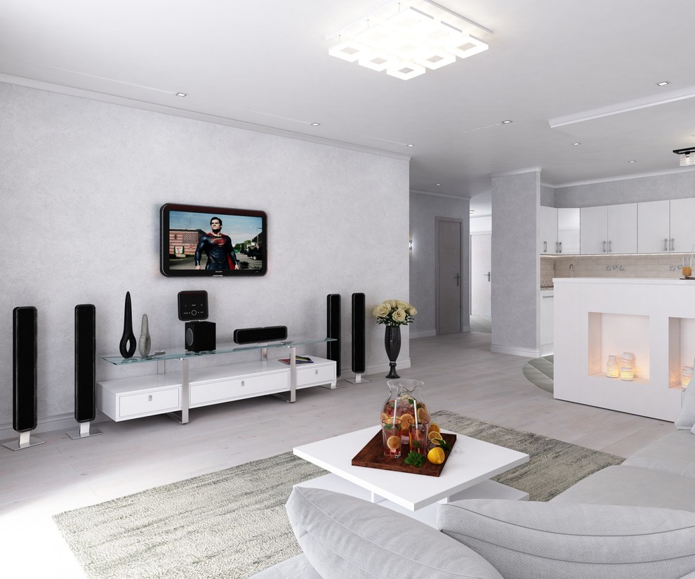 Четырехкомнатная квартира в современном стиле в Клину