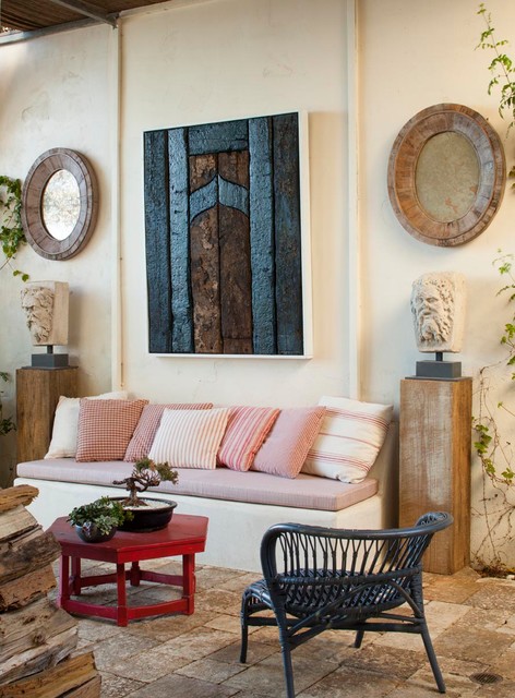 Installation Malibu California Shapiro Mediterranean Patio