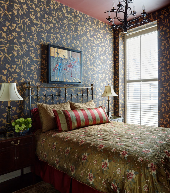 A Chicago Urban Eclectic in the Gold Coast Bedroom Chicago by