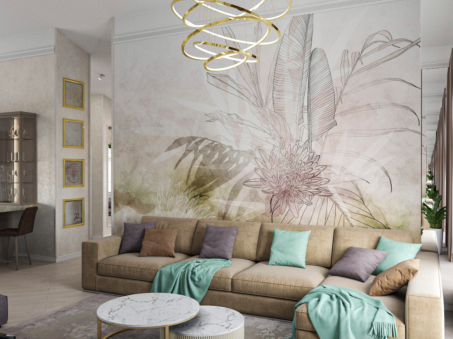 Загородный дом с выходом на террасу