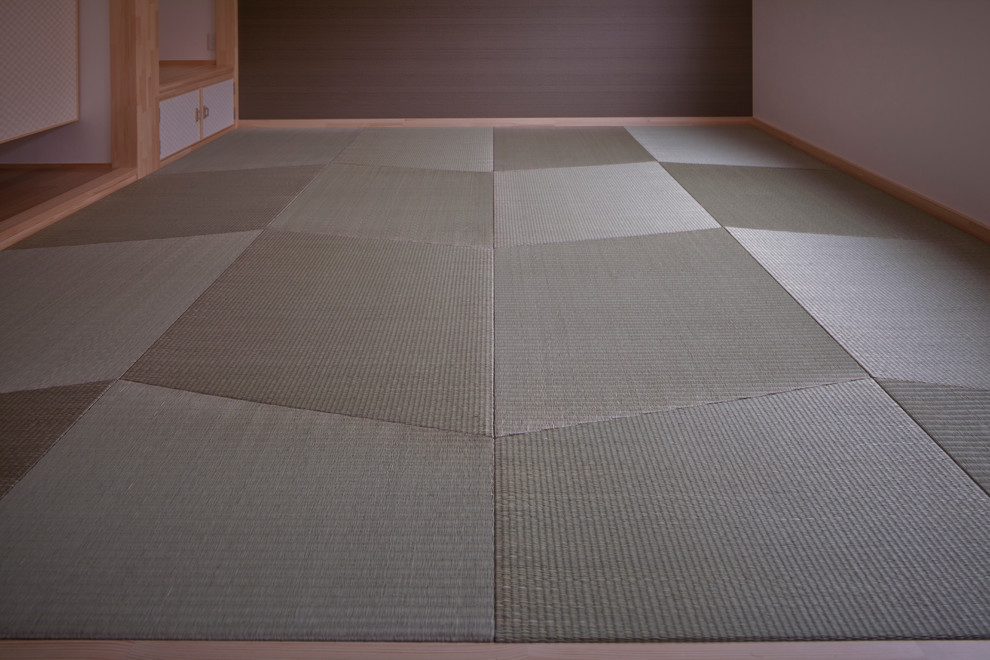 他の地域にあるおしゃれなリビング (畳) の写真