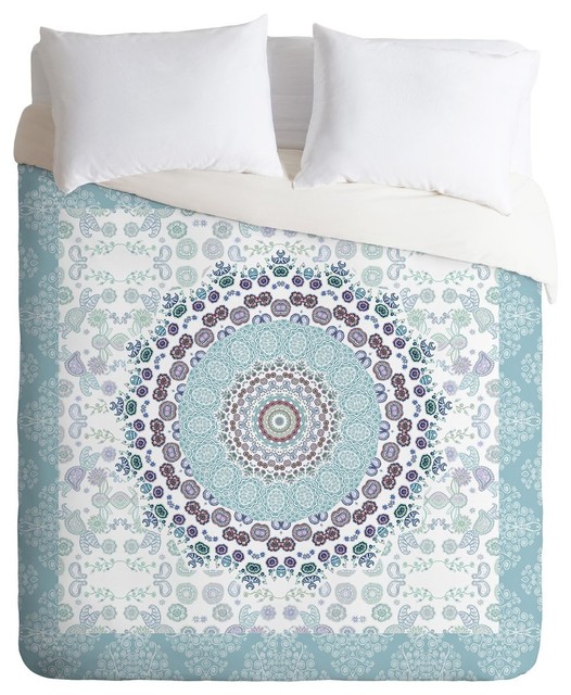 Monika Strigel Trip To Happiness Blue Duvet Cover King