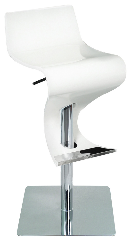 Wood Viva Bar Stool White