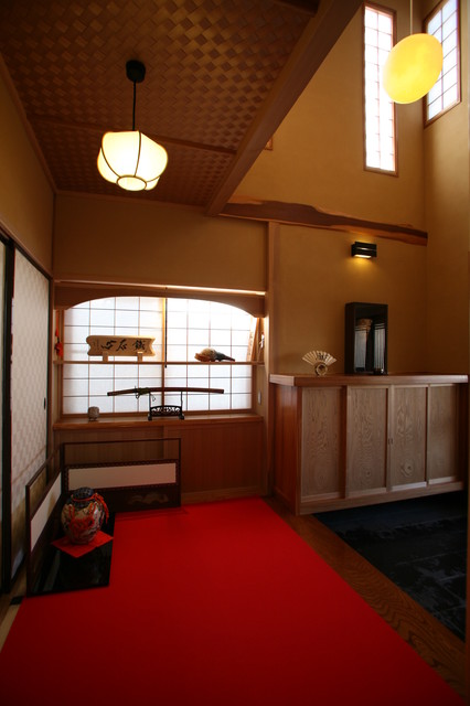 茶室づくり asiatisch-eingang