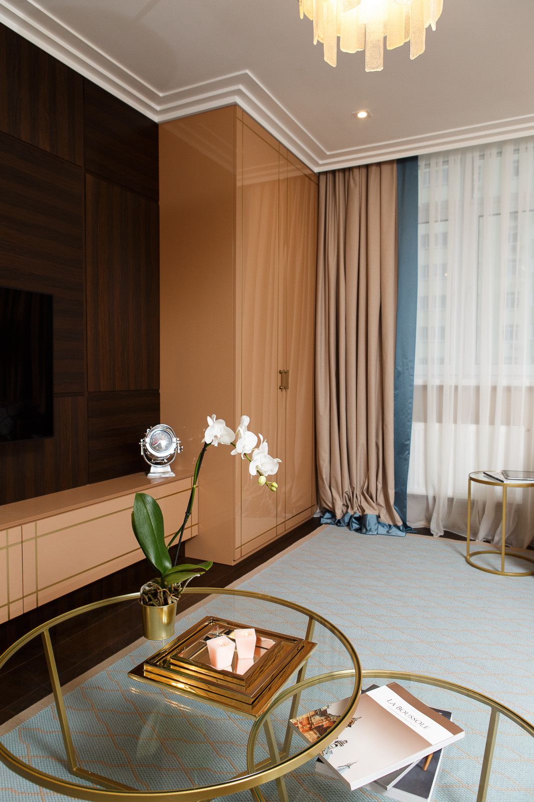 Реализация проекта "Пудровый интерьер"