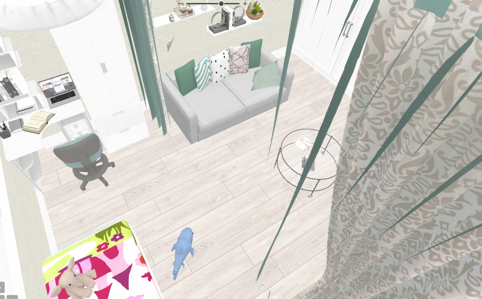 Цветовая концепция для Марии и ее дочурки