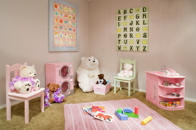 traditional basement