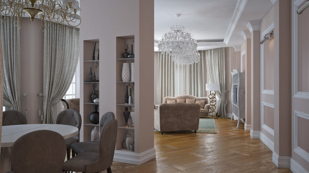 290 m2 Проект "Стиль в большом городе"