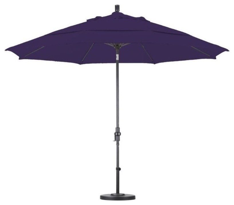 California Umbrella 11' Patio Umbrella in Purple