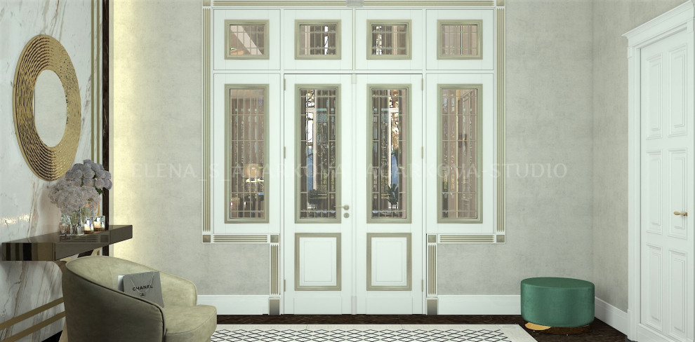 Дом в нюдовых тонах