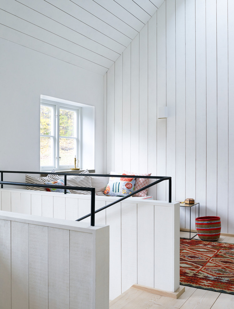 Design ideas for a scandinavian staircase in Stockholm.