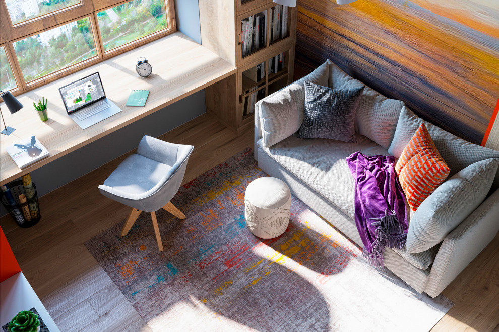 Дизайн интерьера  3-х комнатной квартиры 113 кв.м. - ЖК «LIFE-Ботанический сад»