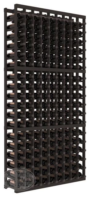 9 Column Standard Cellar Kit in Pine with Black Stain