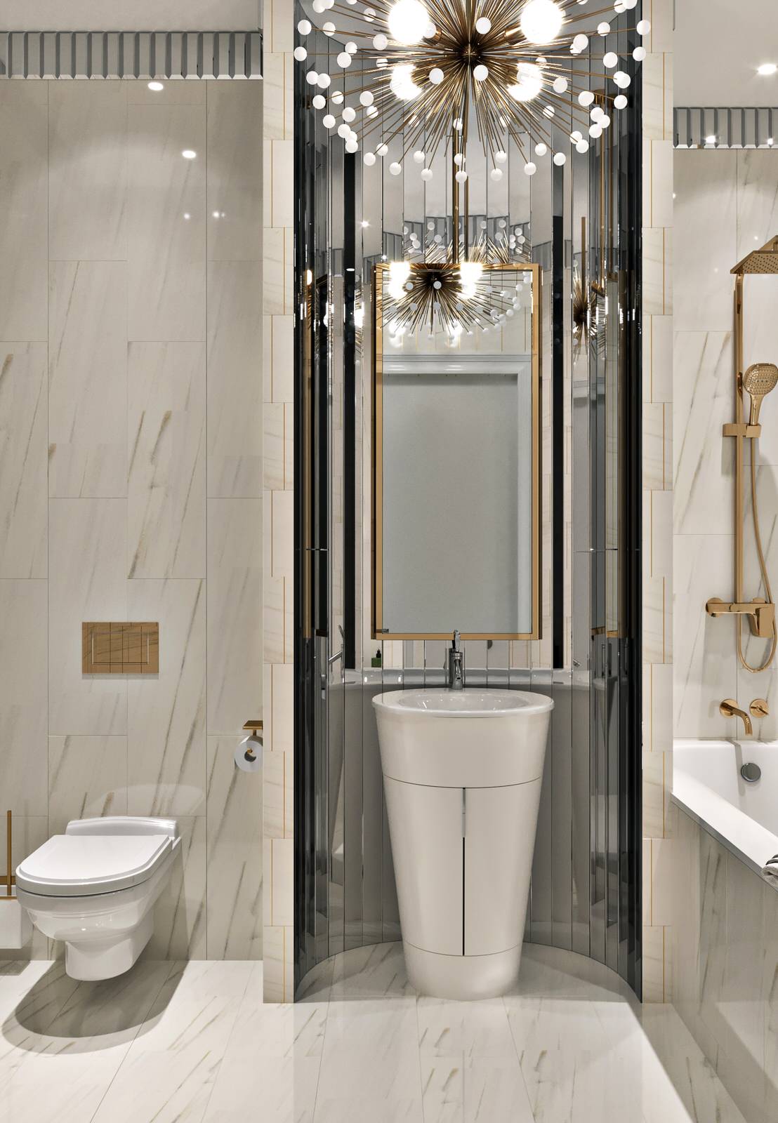 Апартаменты Пресня Сити. Французская неоклассика