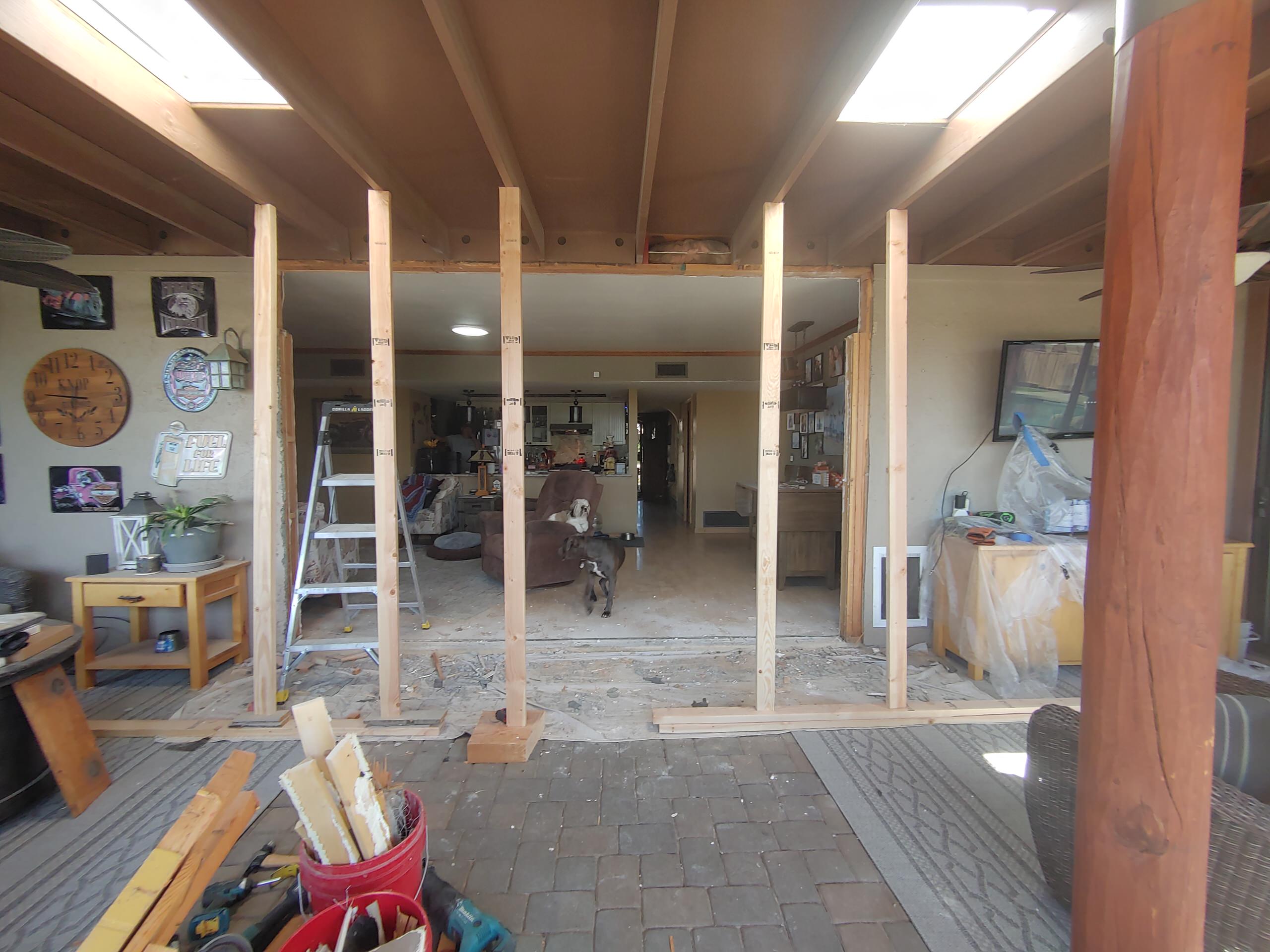 Panoramic Door to Tucson Resort Style Back Yard