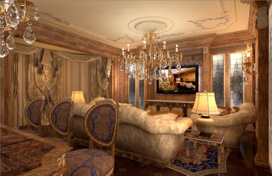 3D: Классика в частном доме