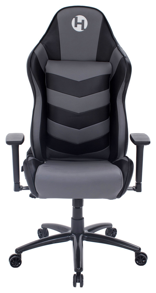 Techni Sport Ts61 Ergonomic High Back Video Gaming Chair, Gray/Black