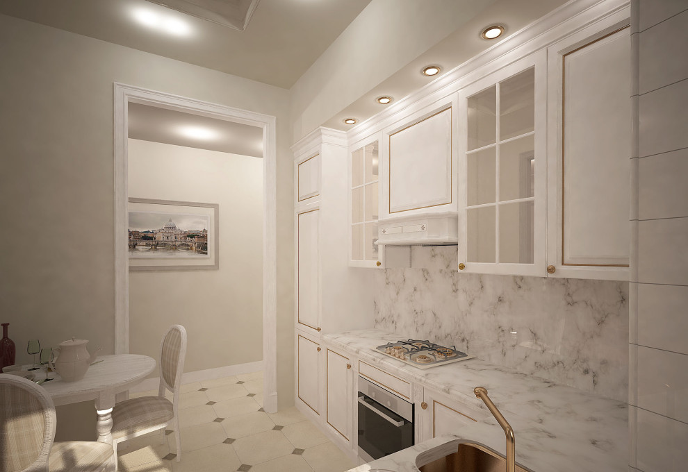 архитектурно-дизайнерский проект квартиры 104 кв.м с частичной перепланировкой