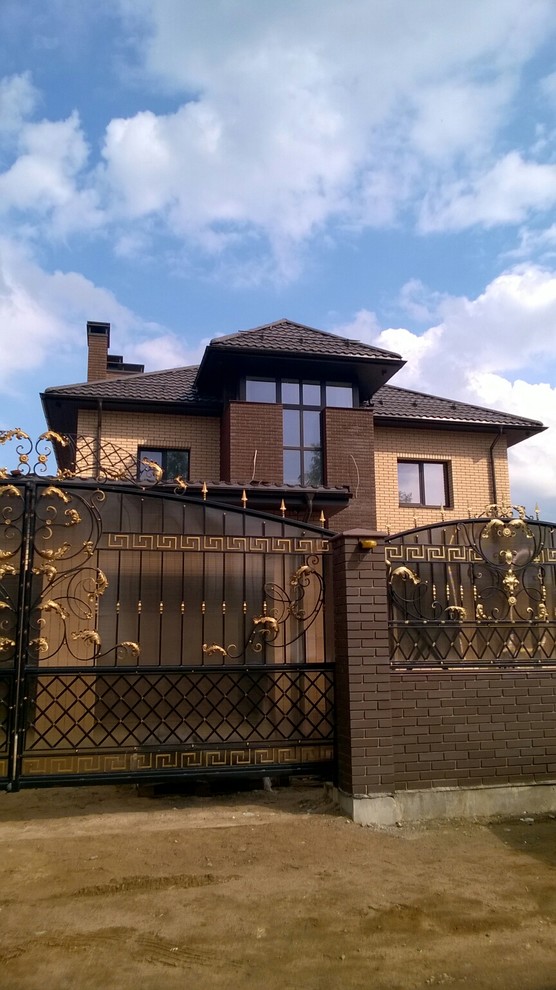 ПРОЕКТ КОТТЕДЖА с ИНТЕРЬЕРАМИ И БЛАГОУСТРОЙСТВОМ