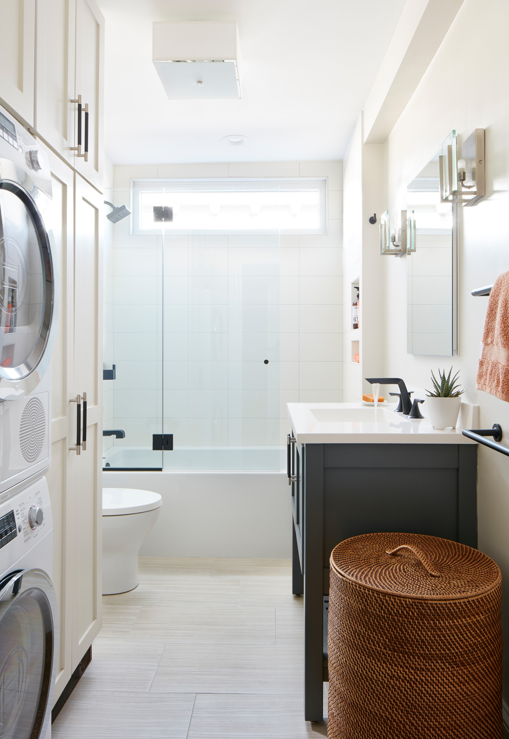 Small Bathroom And Laundry Designs: Brilliant Space-Saving Ideas
