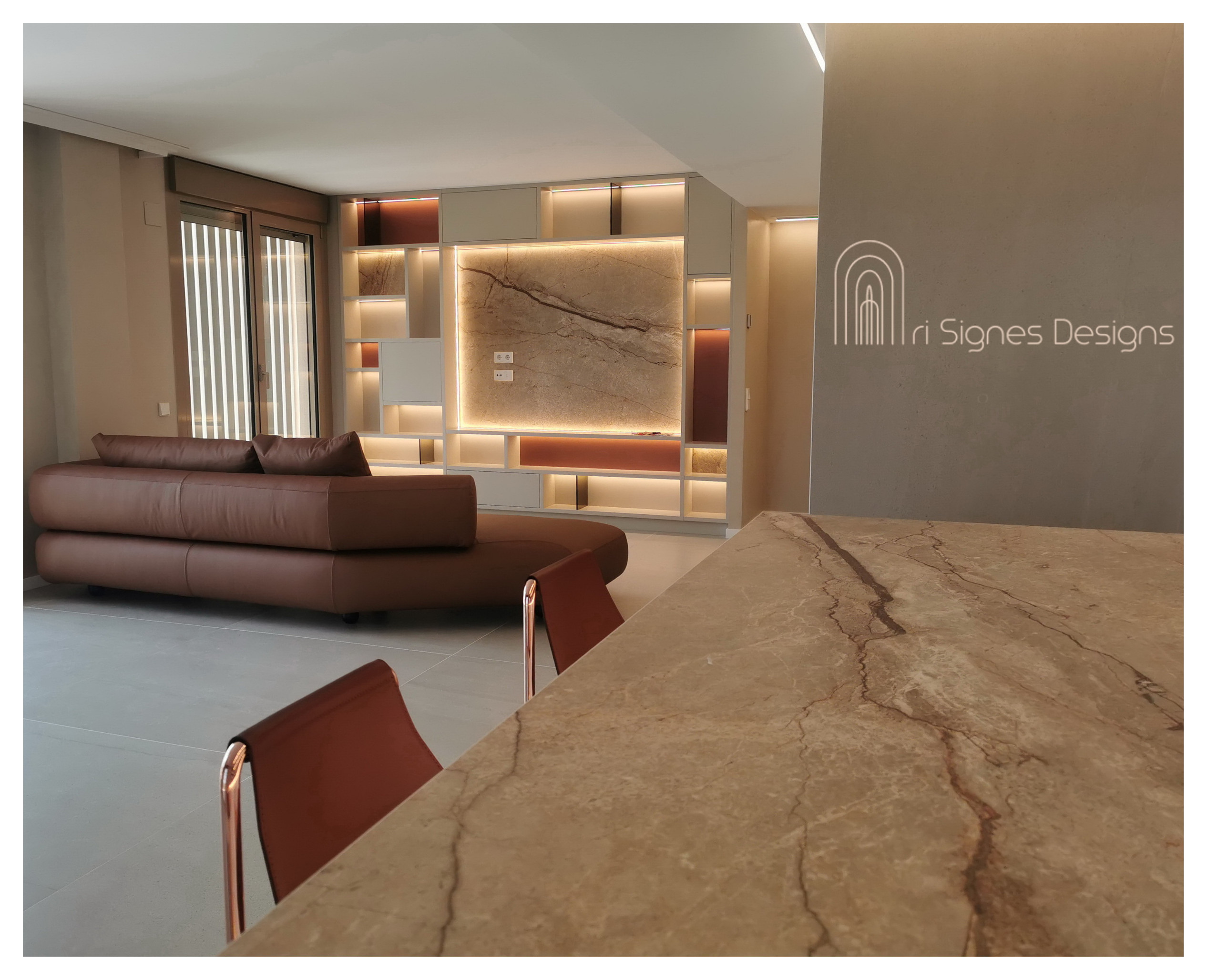 Proyecto de interiorismo y reforma integral ático -Valencia