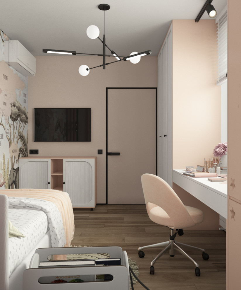 Интерьер детской комнаты, дизайнер Наталья Шевлякова