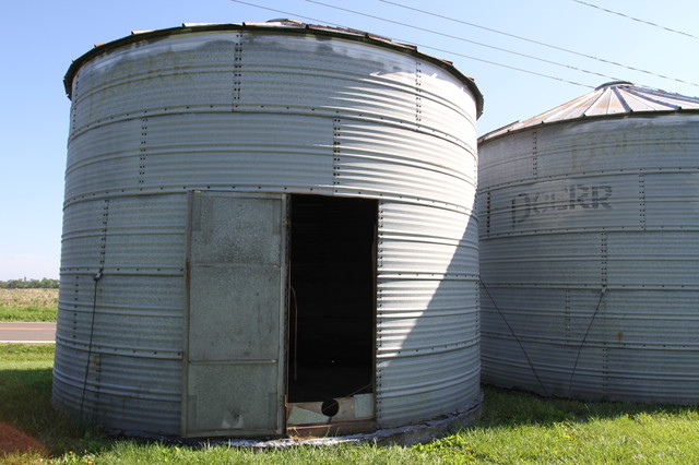 DOUBLE GRAIN BIN TINY HOME transitional