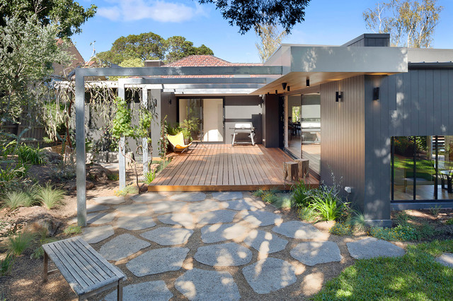 Project Mortimer midcentury-exterior