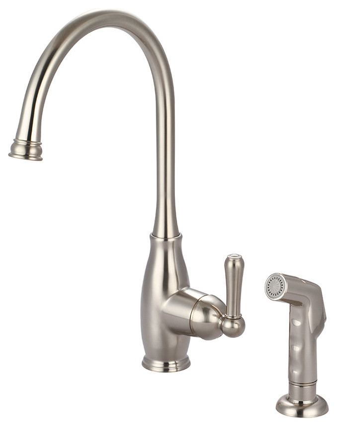 Olympia Faucets K5441 Accent 1.5 GPM 1 Hole Kitchen Faucet