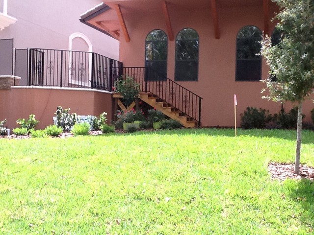 La Terrazza traditional-garden