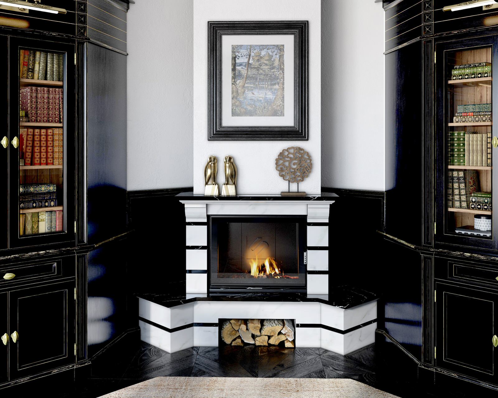 Топки серии UNIVERS (Stav). Фронтальные дровяные топки.