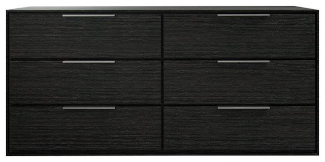 Modloft Thompson Dresser Gray Oak Contemporary Dressers By