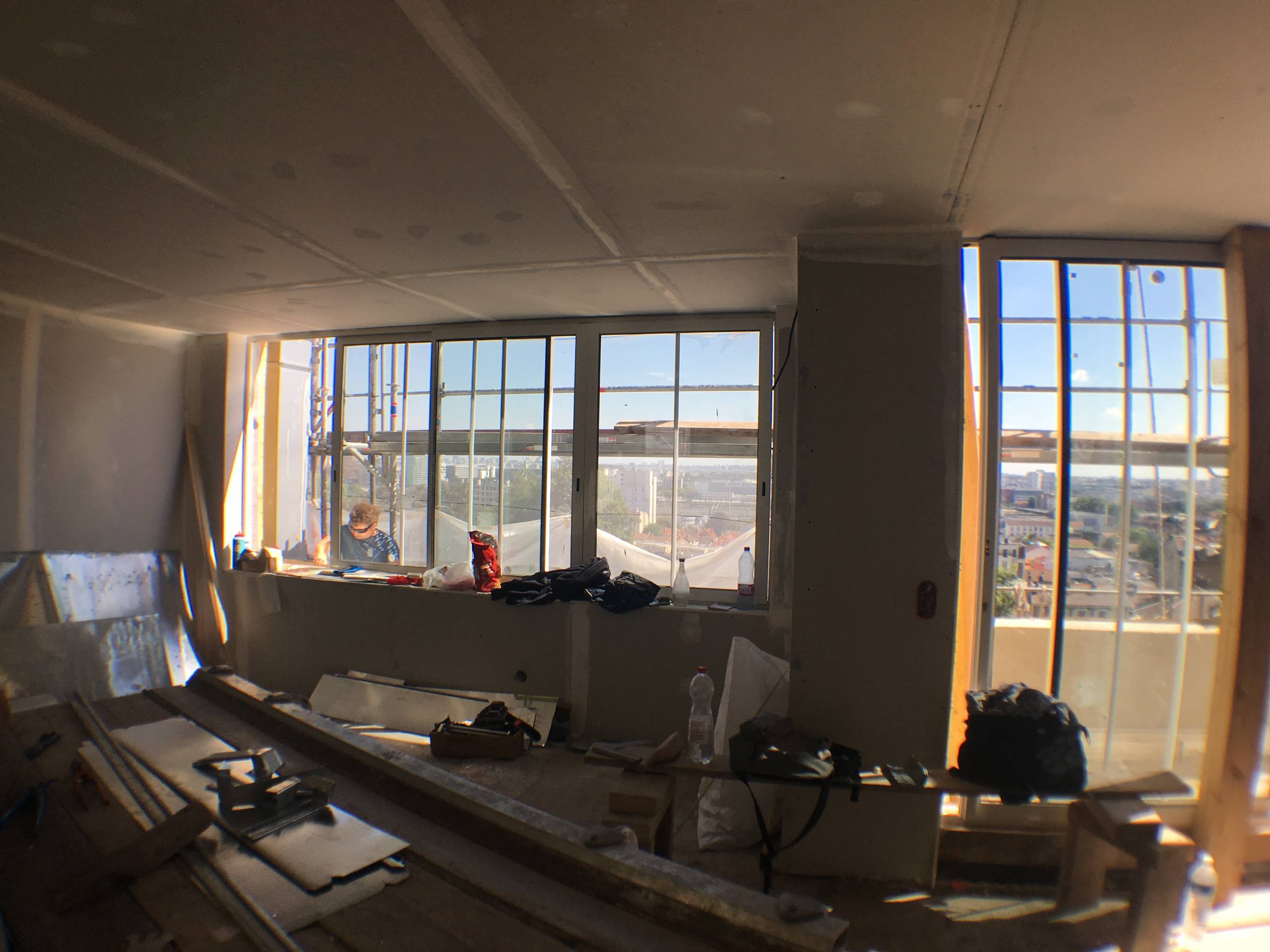 Extension grenier en 2 appartements