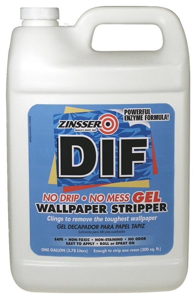Zinsser 02431 DIF Gel ReadytoUse Wallpaper Stripper, 1Gallon