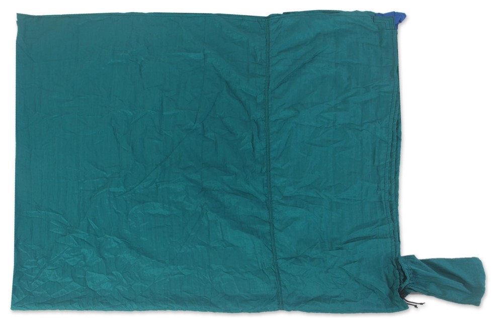 Sanur Teal Parachute Beach Blanket Contemporary Beach Towels by