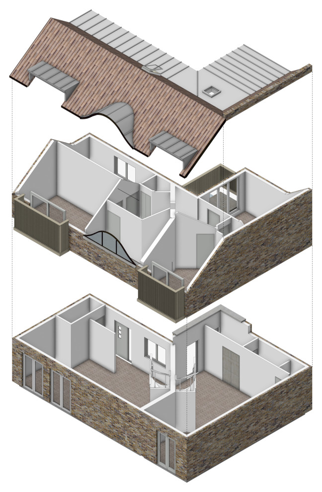 Conversion of existing building into 2 no. residential dwellings
