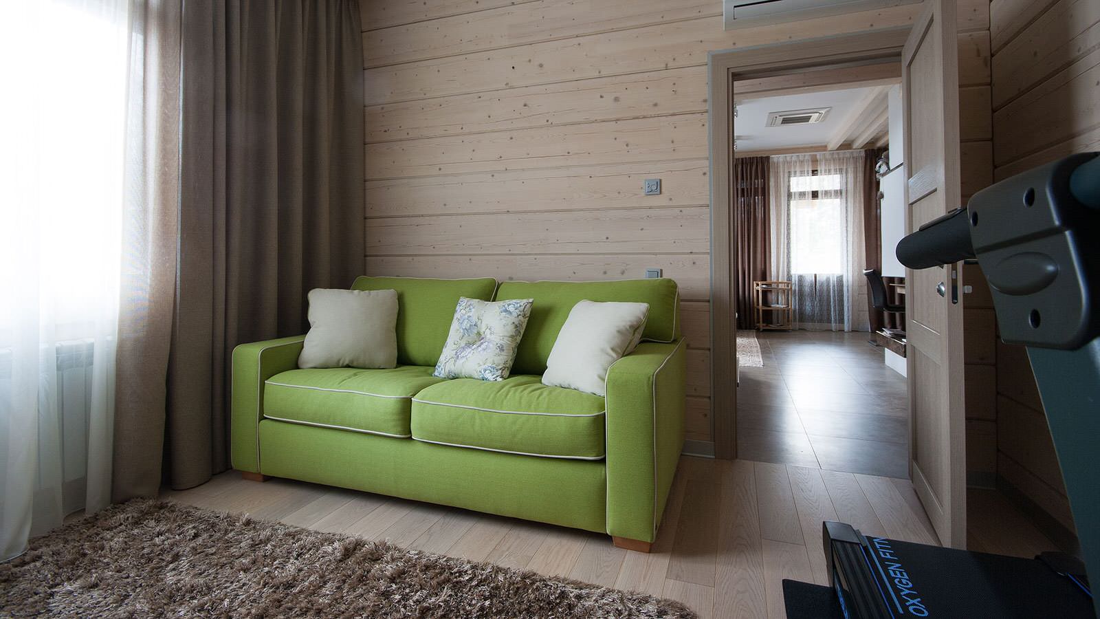 интерьер загородного дома в "Лемболово парк".