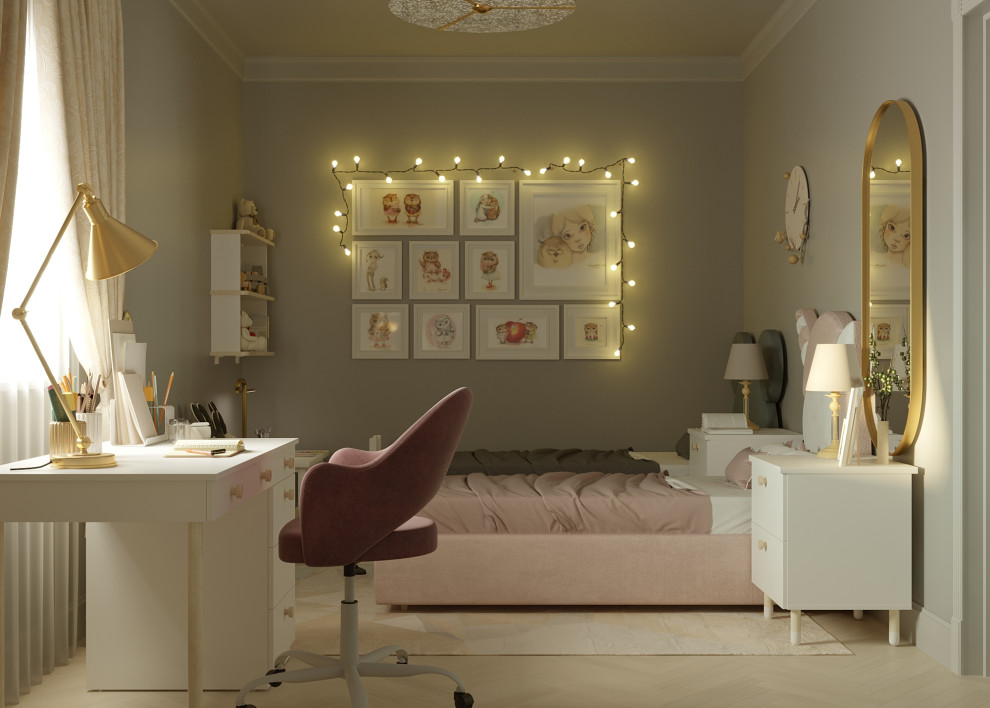 Детская комната для двоих детей разных возрастов