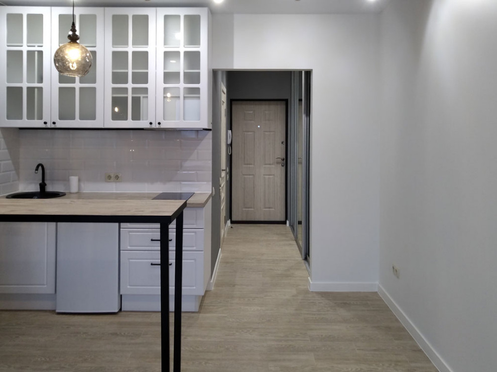 Ремонт студии ЖК Алые Паруса