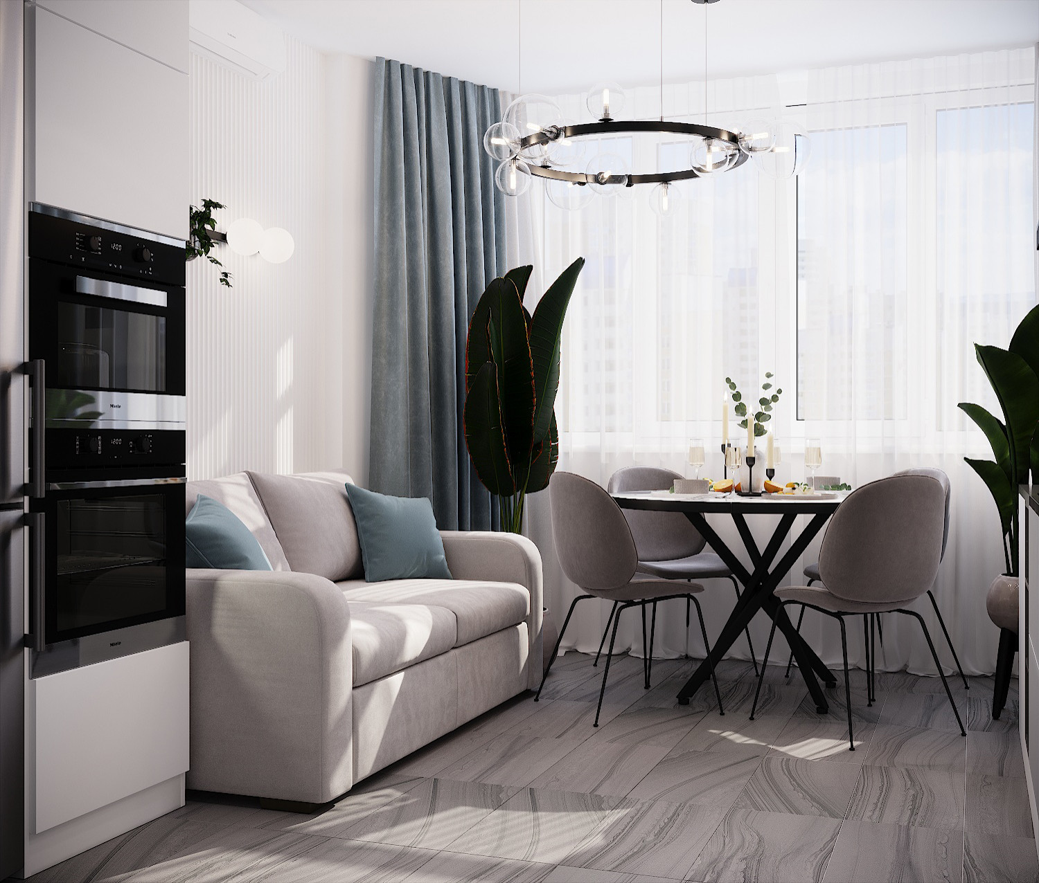 Квартира в Солнцево , площадью 68 кв. м, для семьи со взрослой дочерью