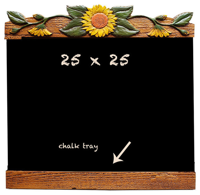 Sunflower Kitchen Chalkboard Farmhouse Bulletin Boards And