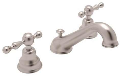 Rohl AC102L-2 Cisal Widespread Bathroom Faucet - Nickel