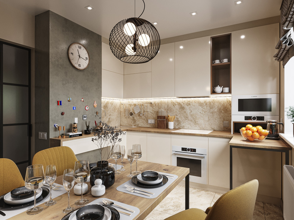 Квартира на Перервинском бульваре (85,25 м2) - СПОНТАННОСТЬ