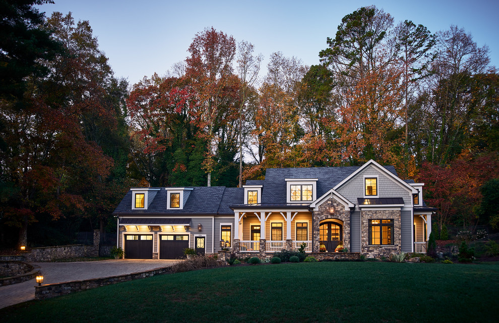 Traditional exterior in Charlotte.