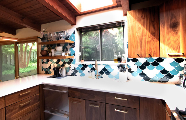 Joan Kitchen mid-century-kueche