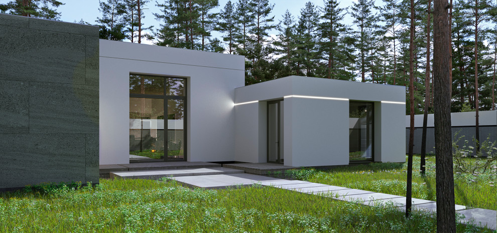 Частный дом в стиле "Хай-тек"