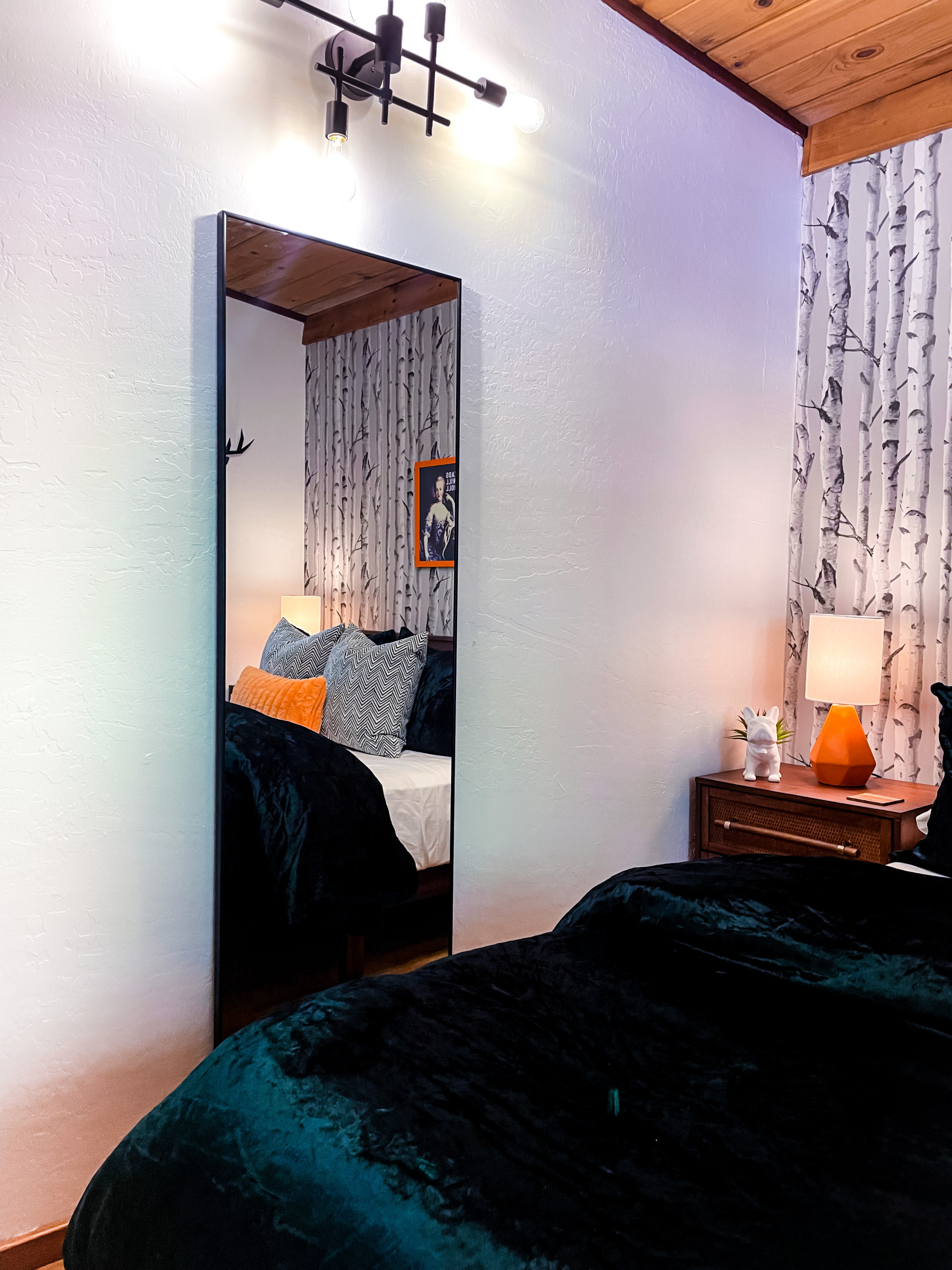 Air Bnb Modern Wilderness Guest Bedroom