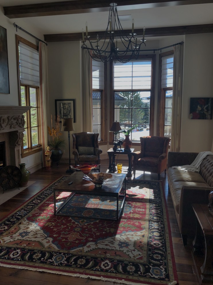 Transitional kitchen photo in Denver