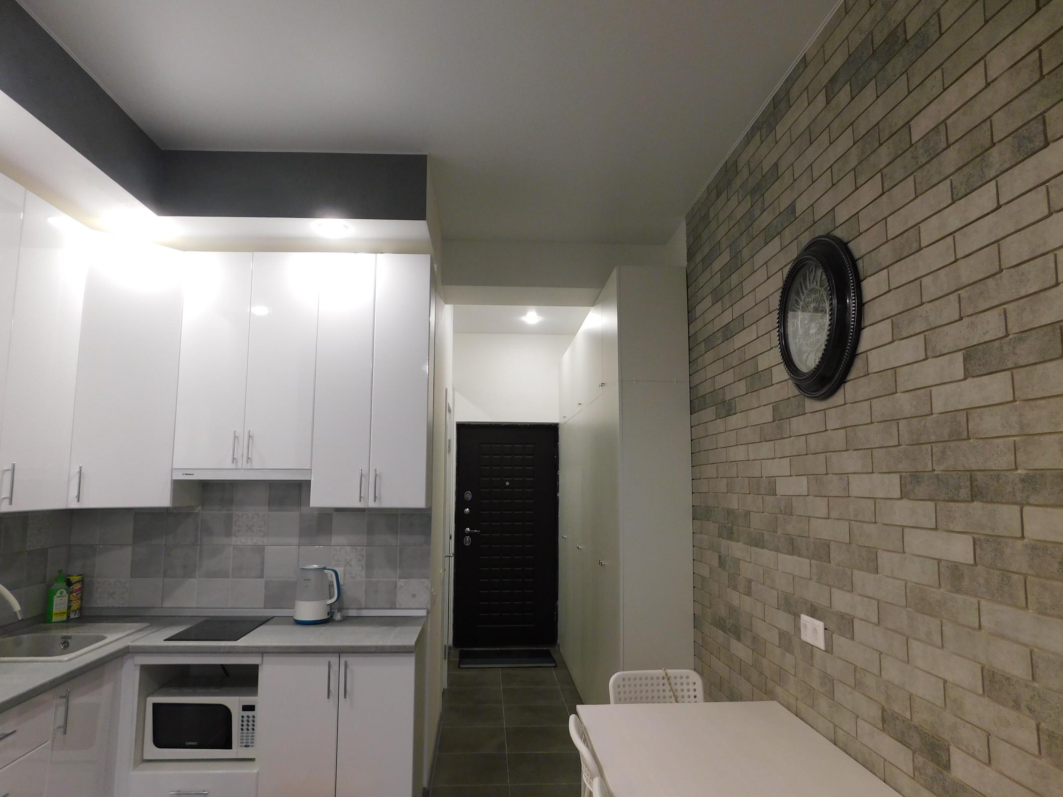 Стильная студия 25м2.   ЖК Романовский