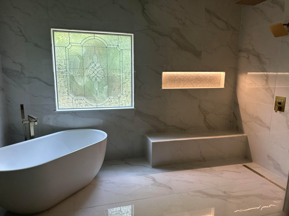 Serene Shower & Tub Remodel